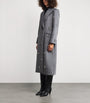 Simkhai Grey Wool-Blend Embellished Gianni Coat