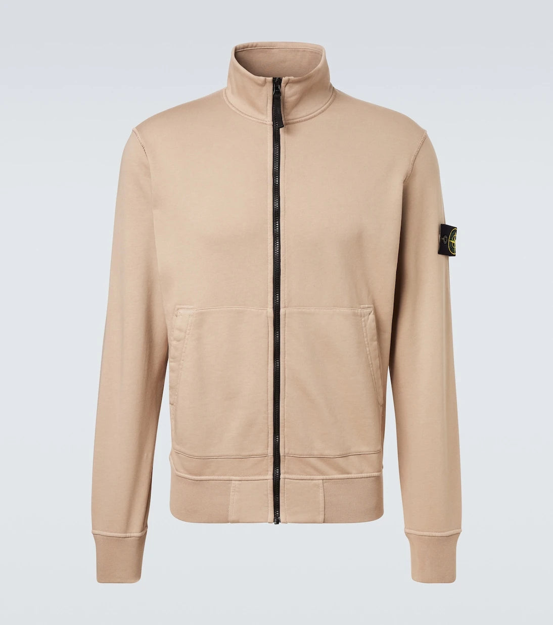 Stone Island - Compass pamuklu fermuarlı sweatshirt