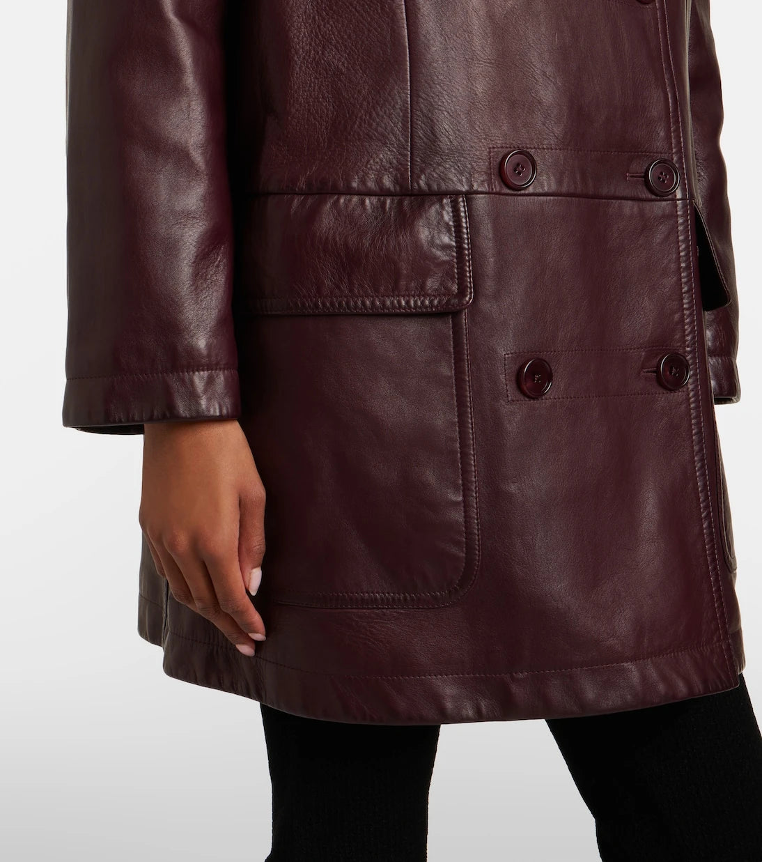 Chloé - Leather coat