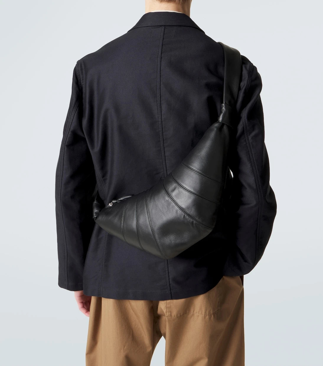 Lemaire - Croissant Medium leather shoulder bag