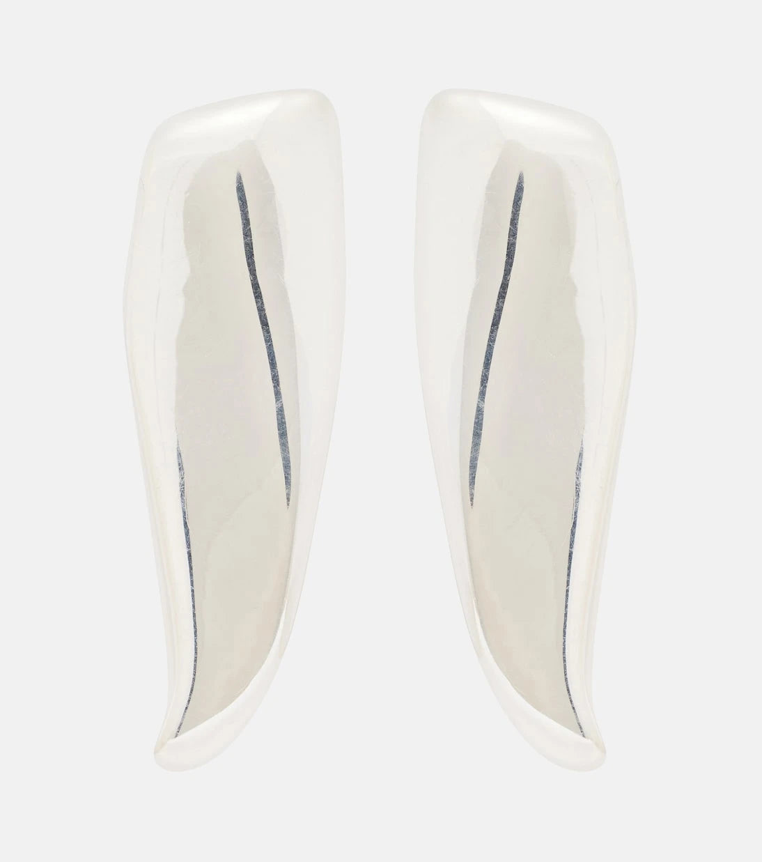 Bottega Veneta - Prisma sterling silver earrings