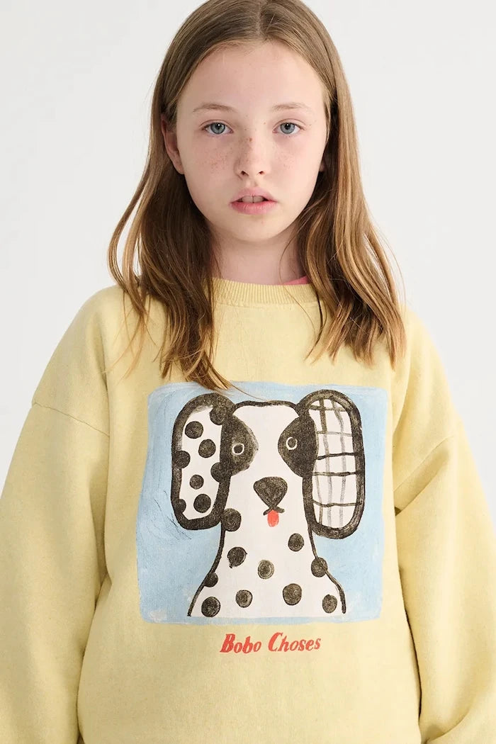 Детски памучен суичър Bobo Choses Van Dog