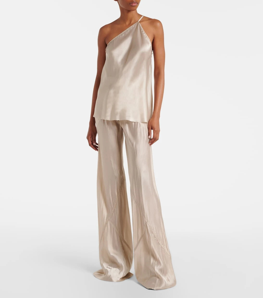 Rick Owens - Satin flared pants