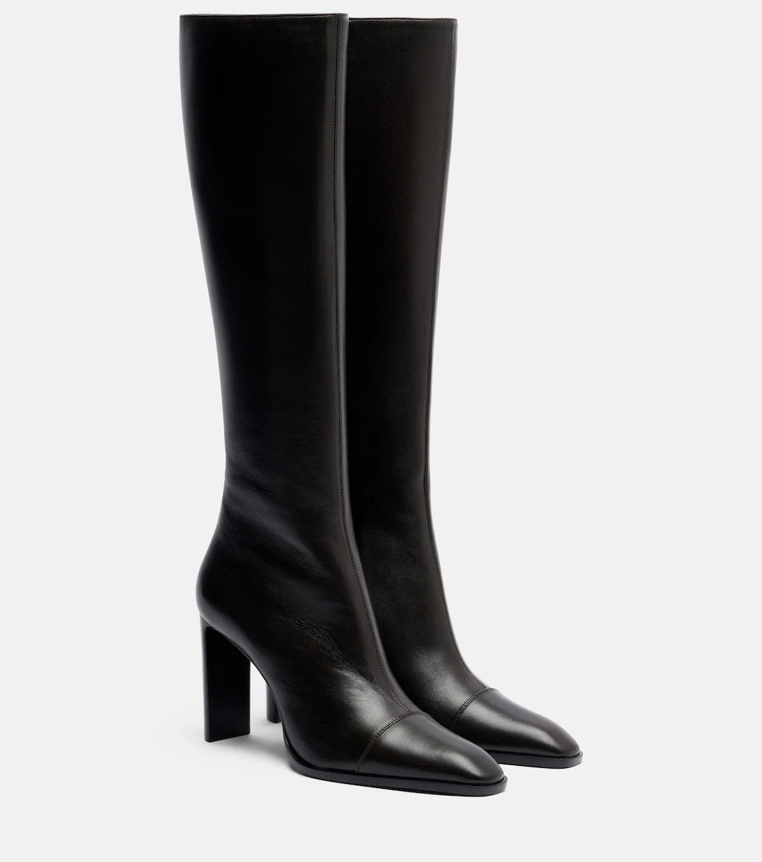 Saint Laurent - Venetia leather knee-high boots