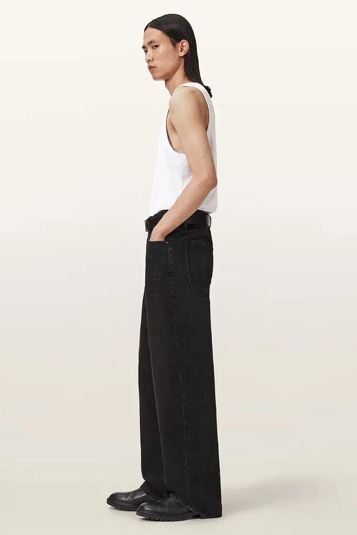 AllSaints дънки wide leg мъжки LENNY