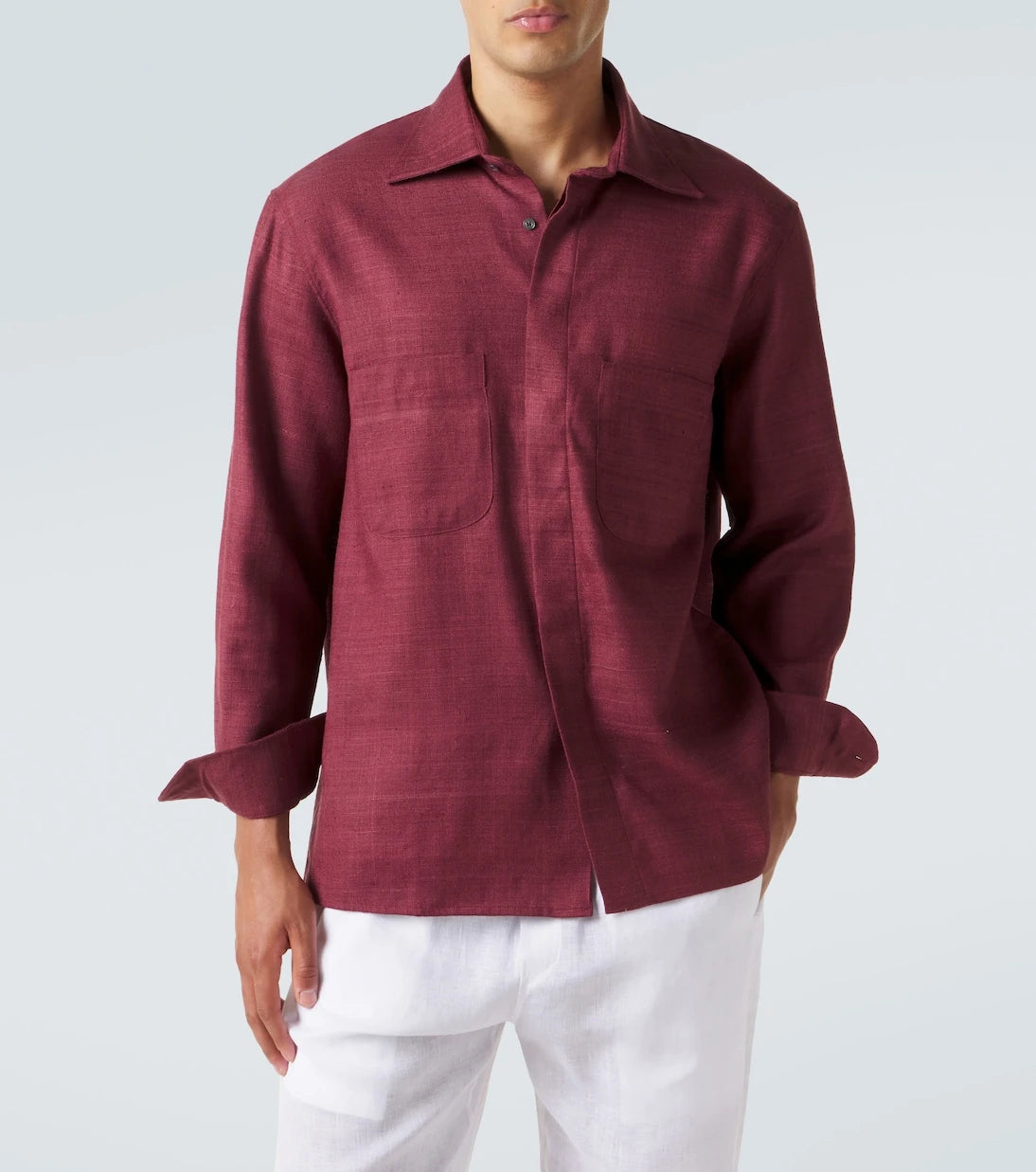 Saman Amel - Regis silk shirt