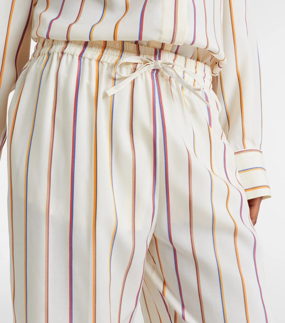 Asceno - Aria striped straight pants