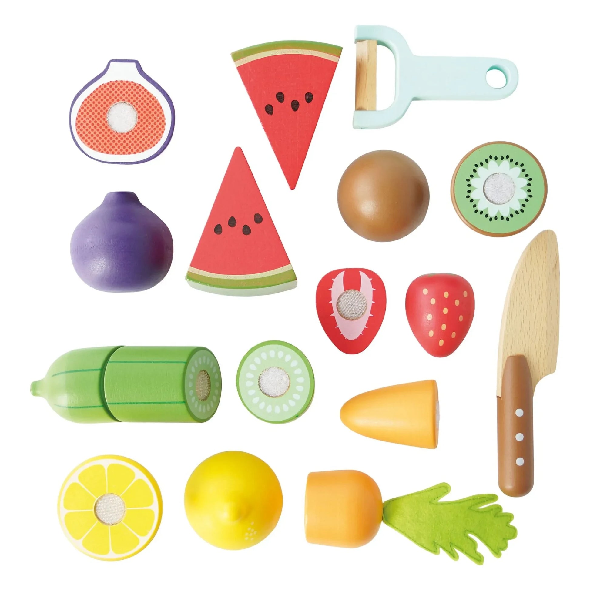 Le Toy Van - Cutting board and food