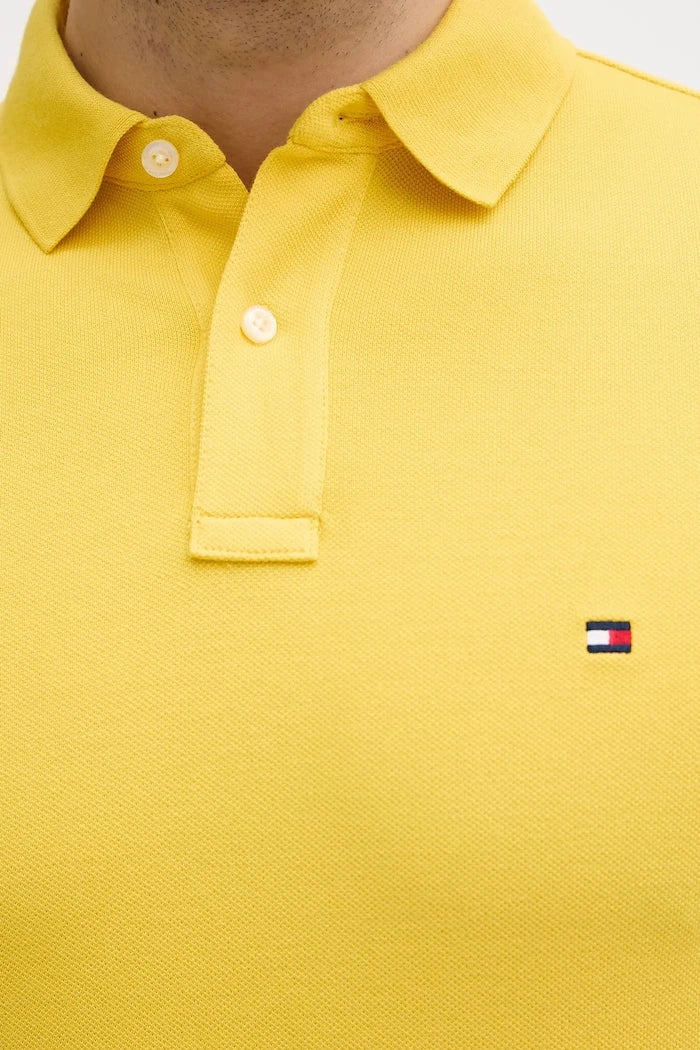 Tommy Hilfiger erkek pamuk elastan polo yaka tişört