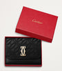 Cartier Black Mini Leather C de Cartier Wallet