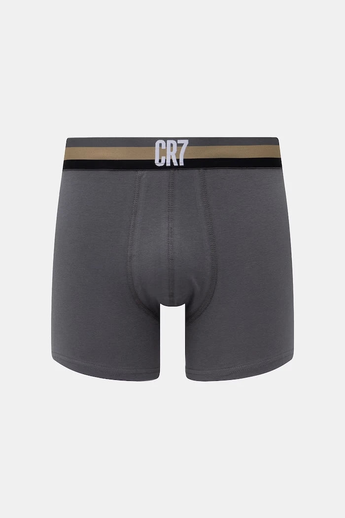 CR7 Cristiano Ronaldo Erkek Pamuk Elastan Dar Boxer 5'li
