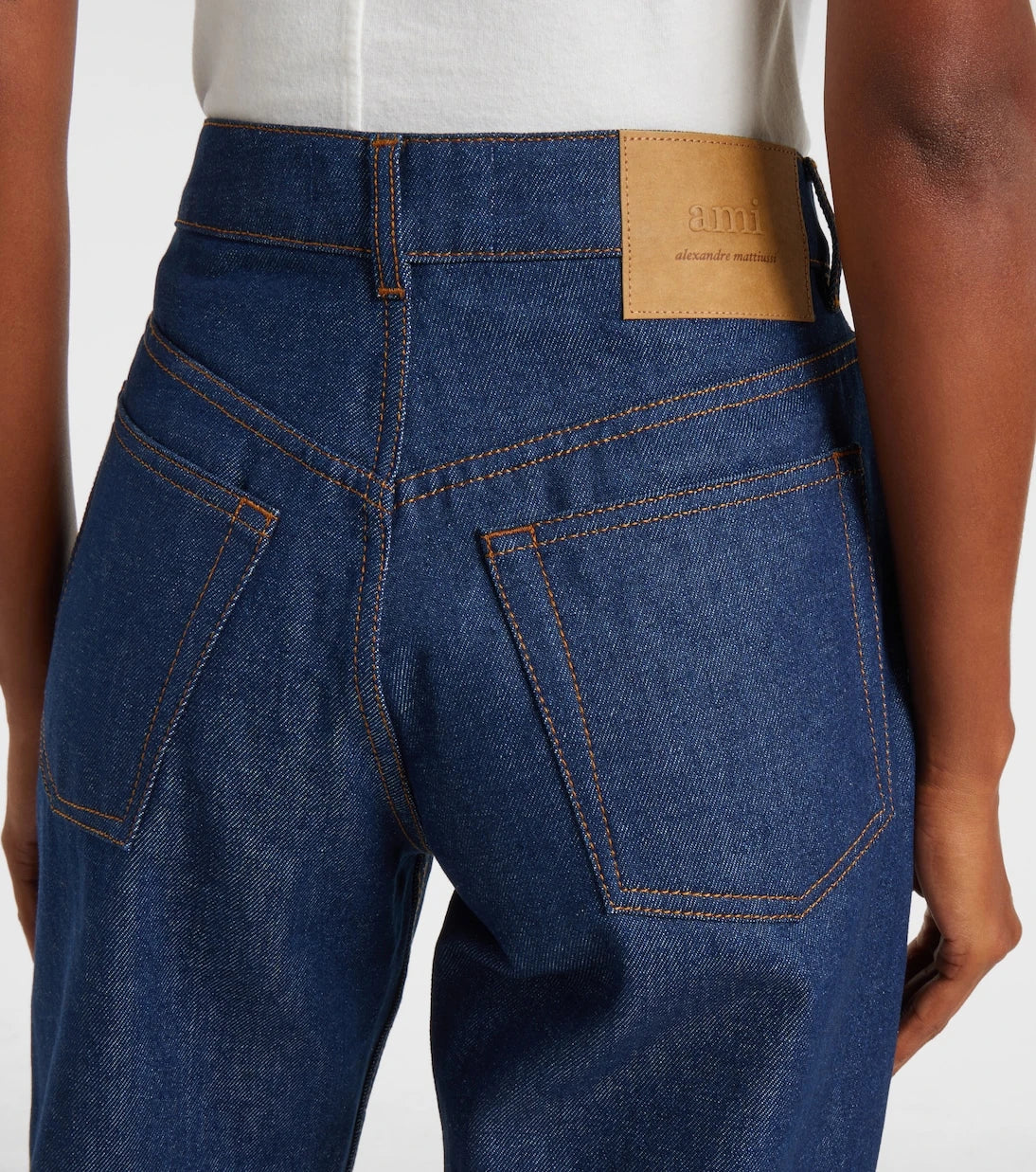 Ami Paris - Mid-rise straight jeans