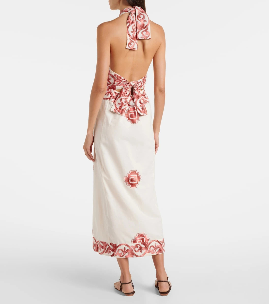 Johanna Ortiz - Printed cotton midi dress