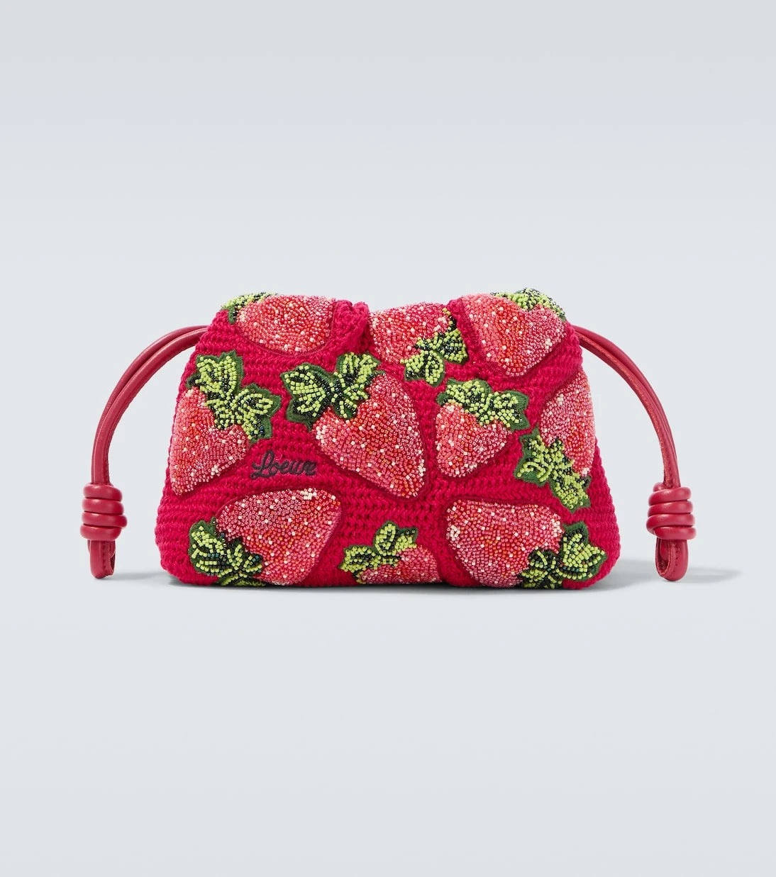 Loewe - Paula's Ibiza Flamenco Mini beaded clutch