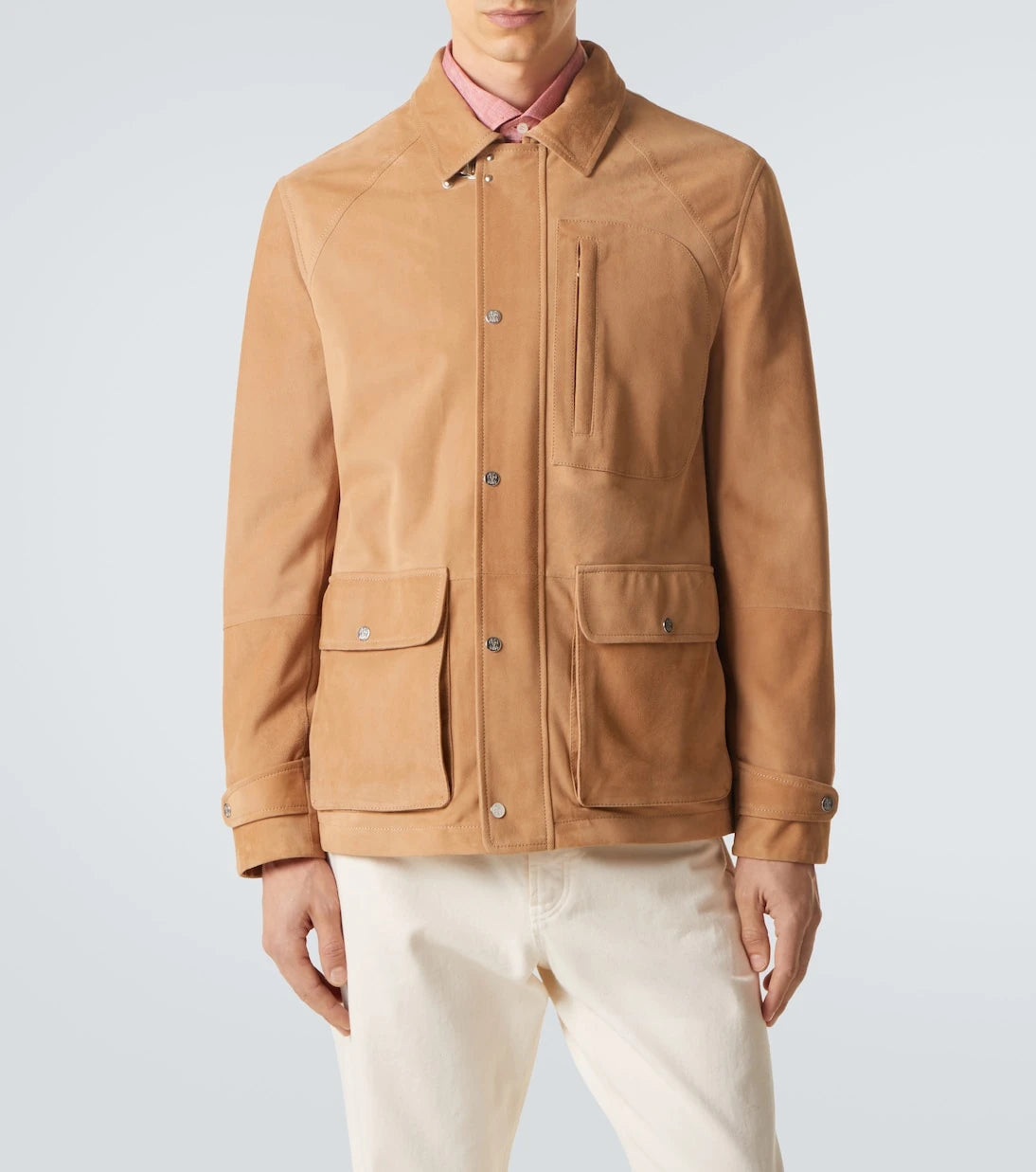 Brunello Cucinelli - Suede field jacket