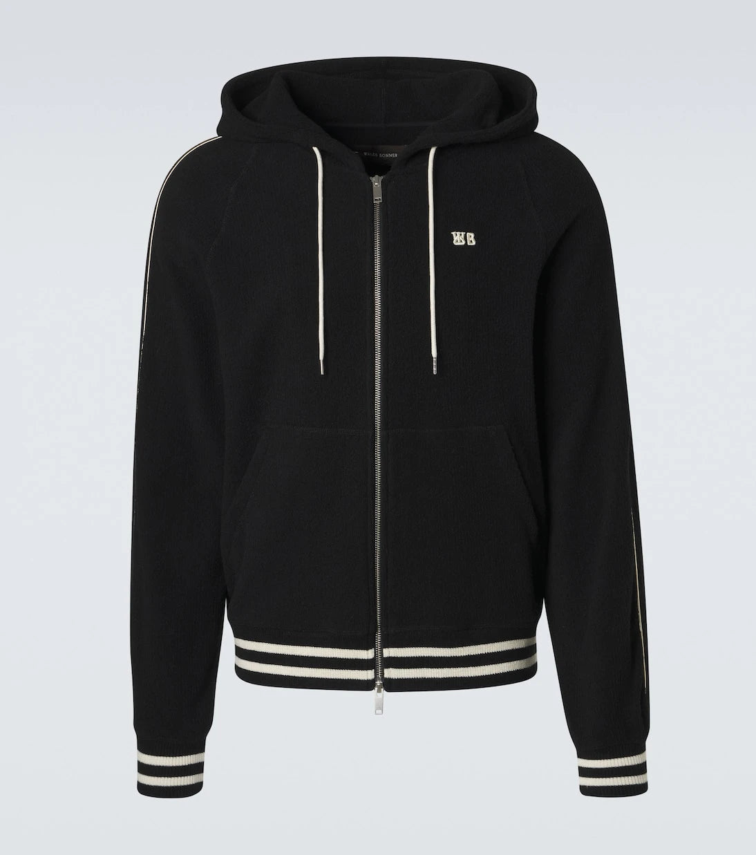 Wales Bonner - Prince cotton-blend terry hoodie