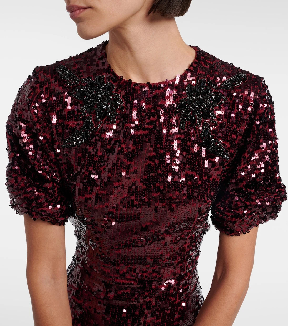 Erdem - Sequined midi dress