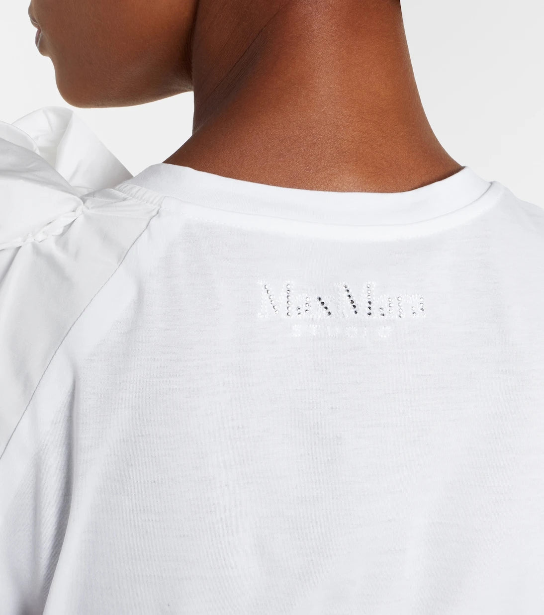 Max Mara - توب إليجانت تيليو من القطن جيرسي