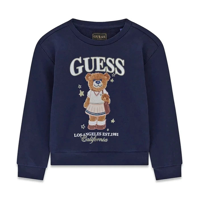 Guess Çocuk Pamuklu Sweatshirt