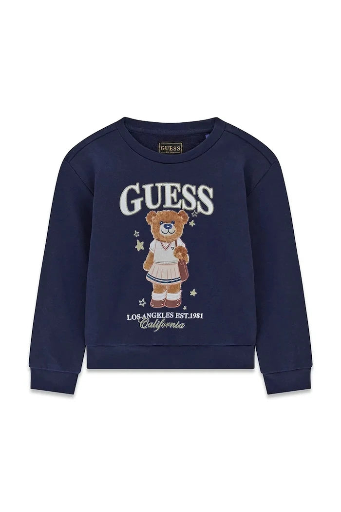 Guess Çocuk Pamuklu Sweatshirt