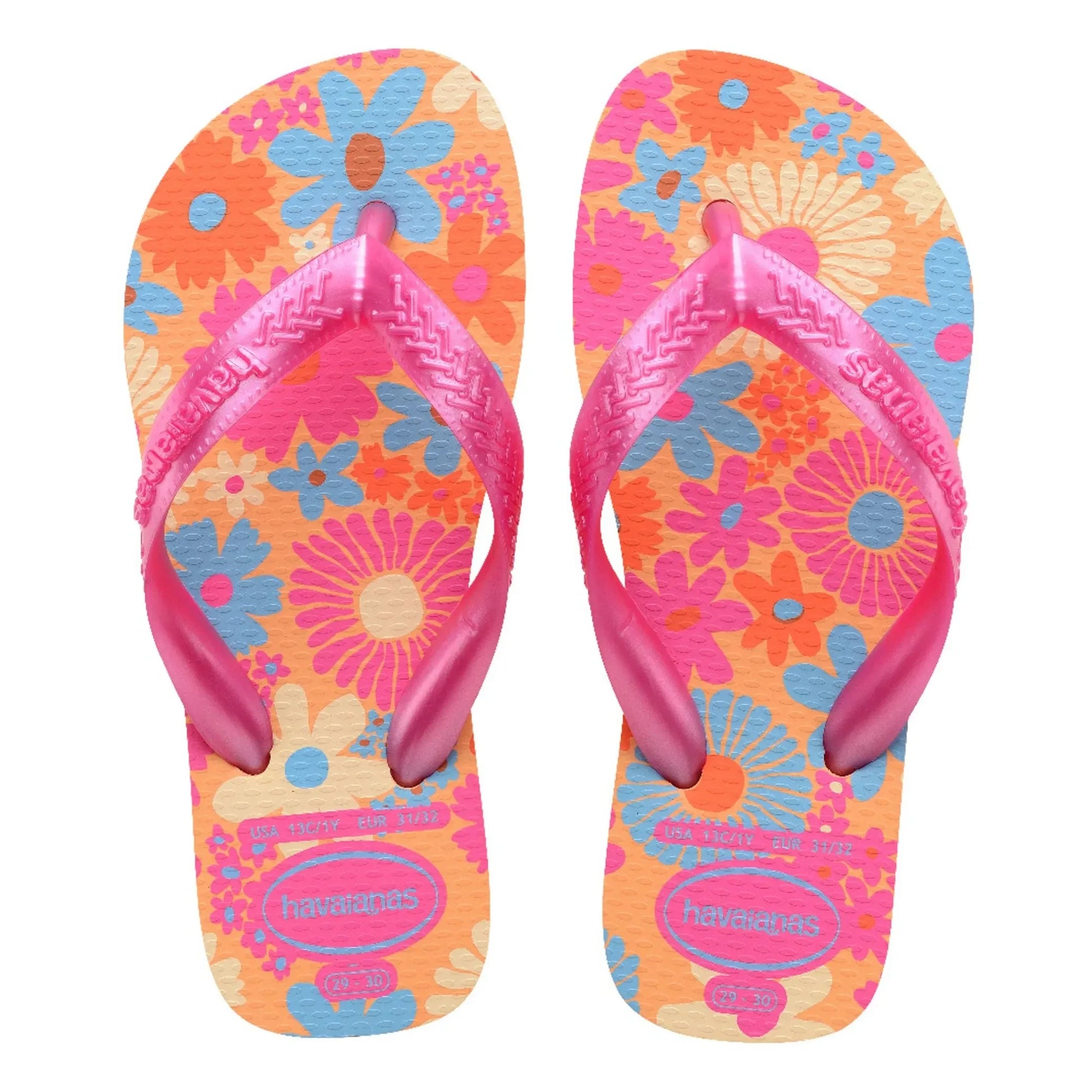 Havaianas - Flores baby flip-flops | Orange