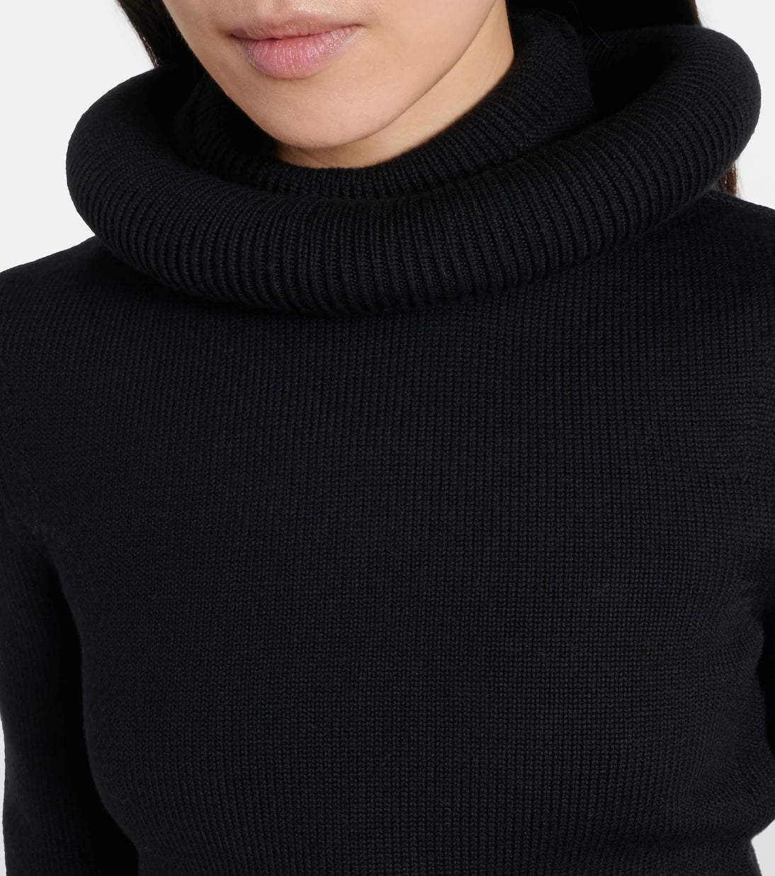 Alaïa - Virgin wool turtleneck sweater