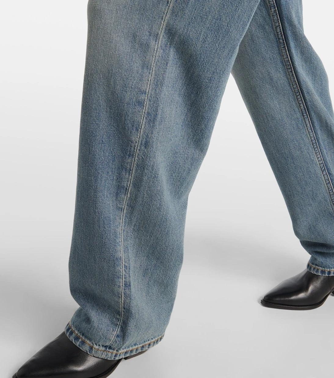 Re/Done - Low-rise wide-leg jeans