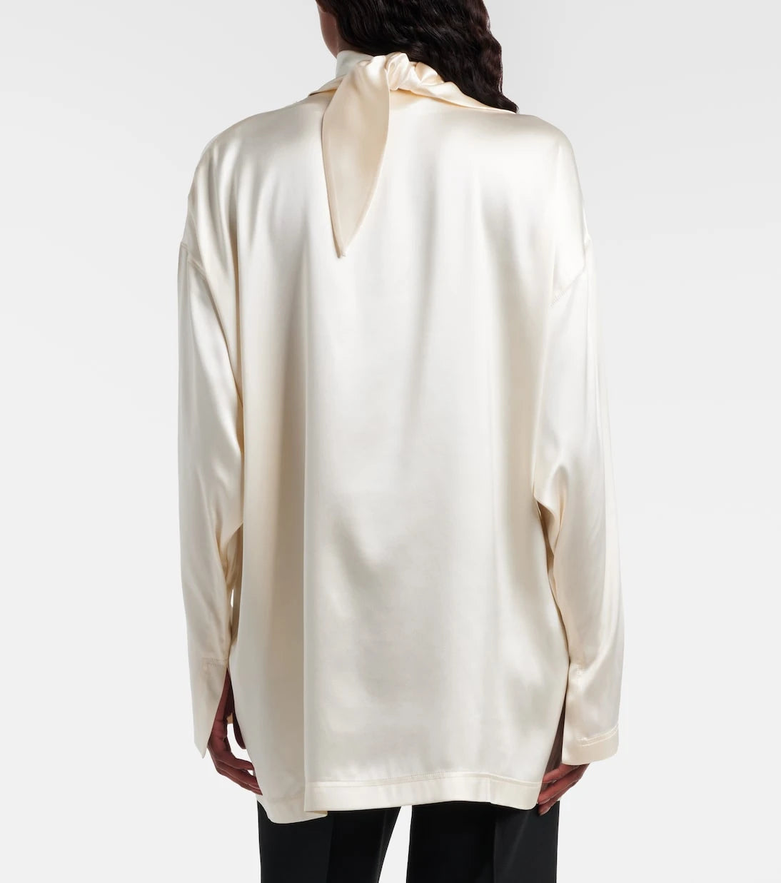Phoebe Philo - Silk-blend satin blouse