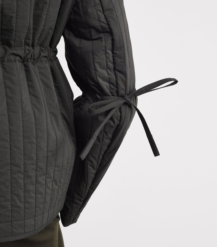 Craig Green Green Wool Quilted Worker Jacket