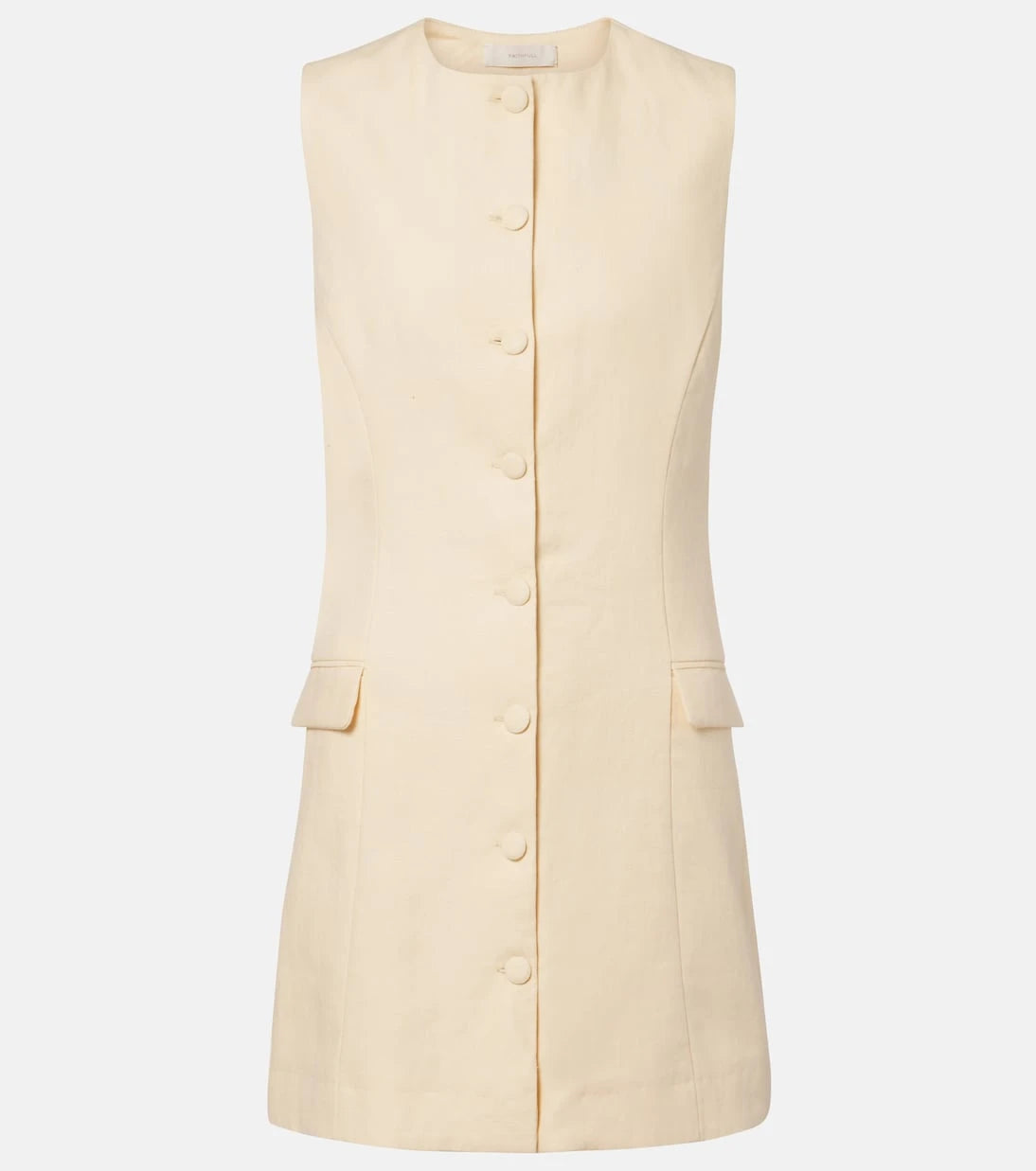 Faithfull - Jane linen minidress