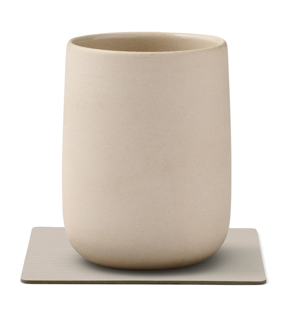 Square Corduroy Coasters (Set of 4)