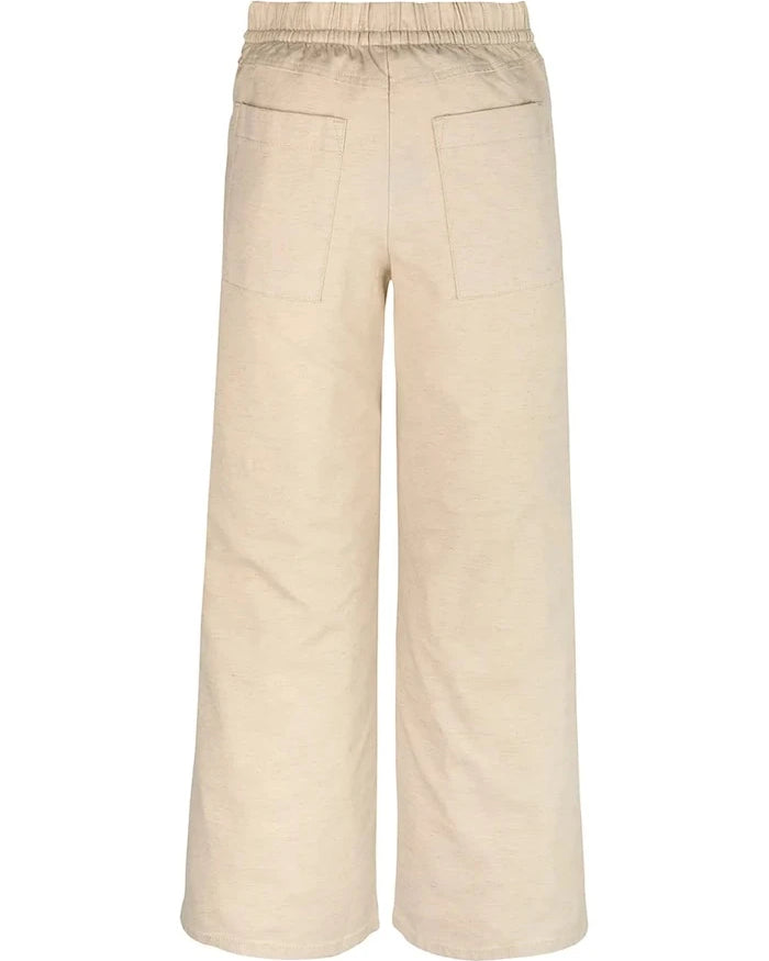 Calvin Klein Jeans çocuk keten pantolon