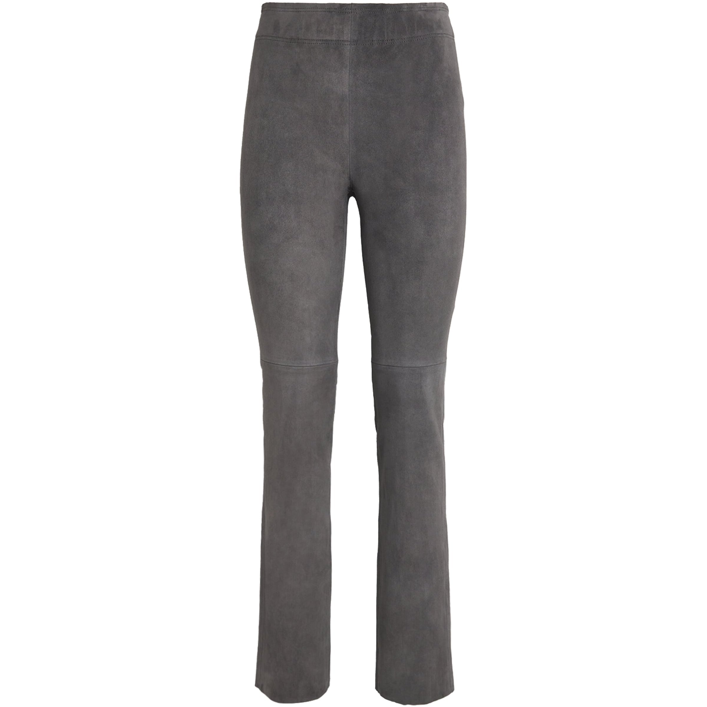 Suede Philine Straight Trousers