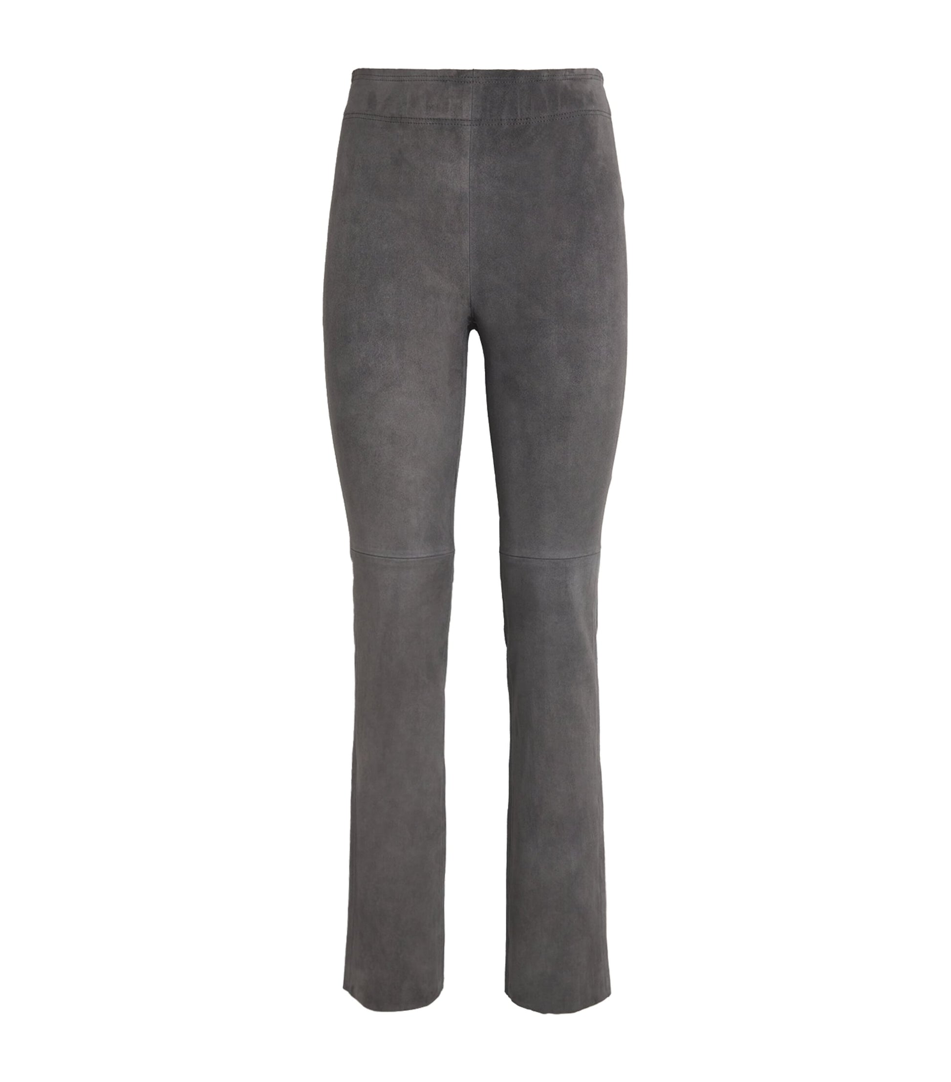 Suede Philine Straight Trousers