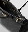 Prada Black Medium Leather Bonnie Top-Handle Bag