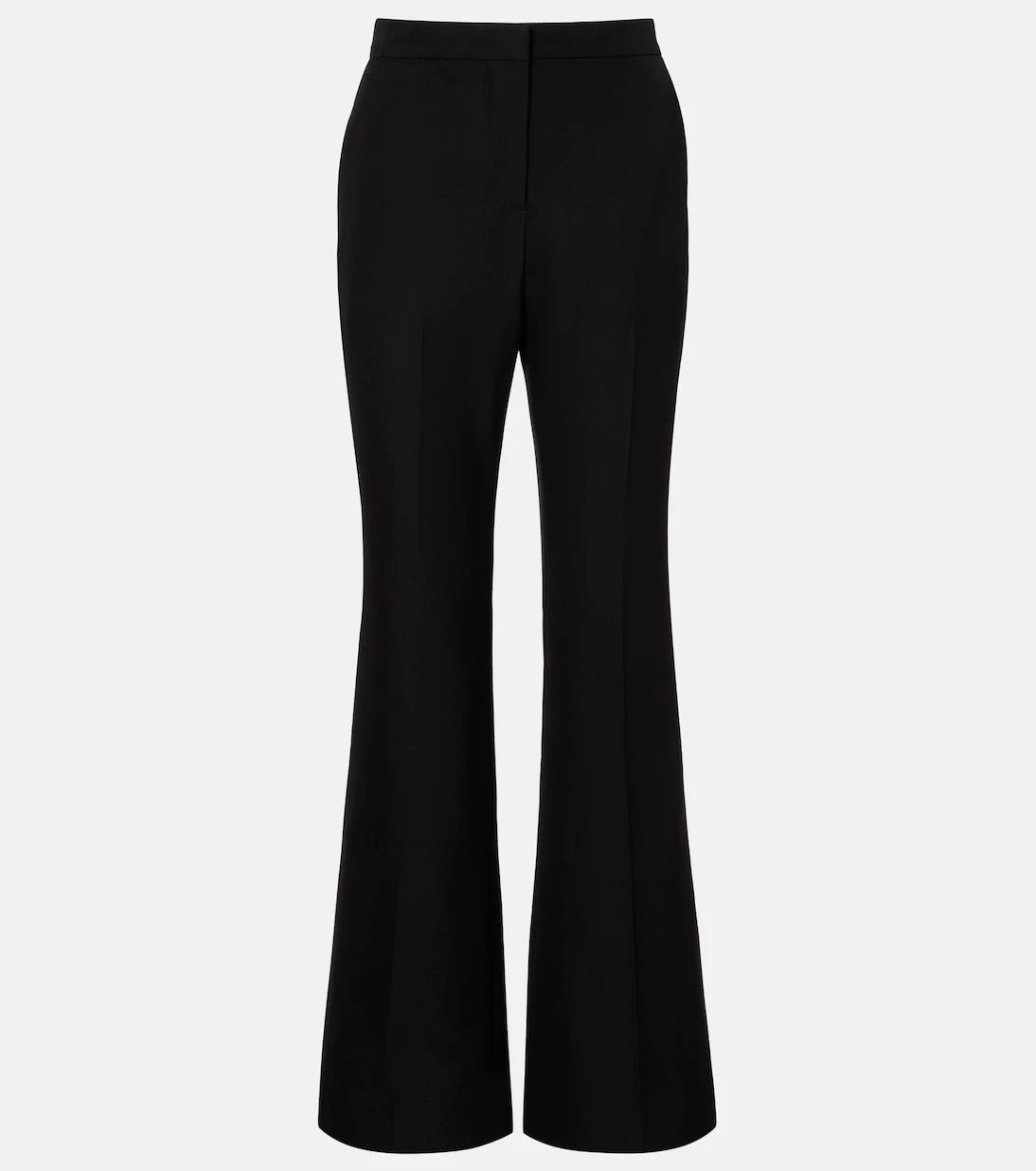 Givenchy - Mid-rise wool flared pants