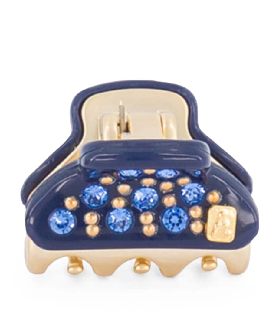 Alexandre de Paris Gold-Plated Mini Claw Hair Clips (Set of 2)