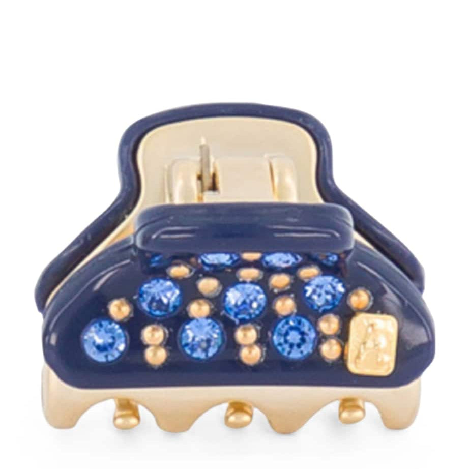 Alexandre de Paris Gold-Plated Mini Claw Hair Clips (Set of 2)