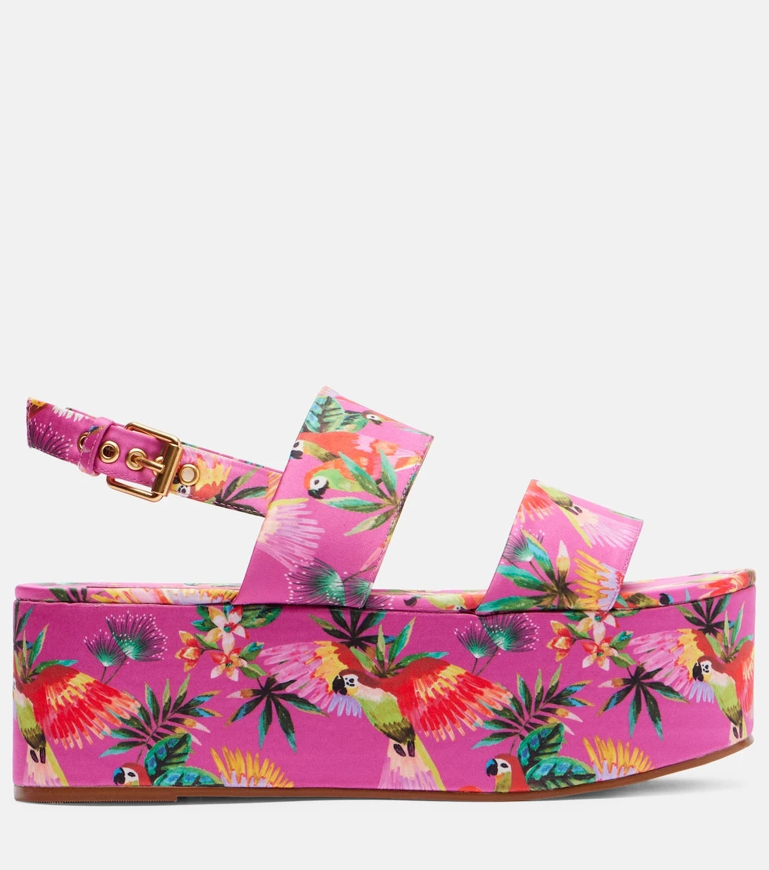 Farm Rio - Printed platform sandals