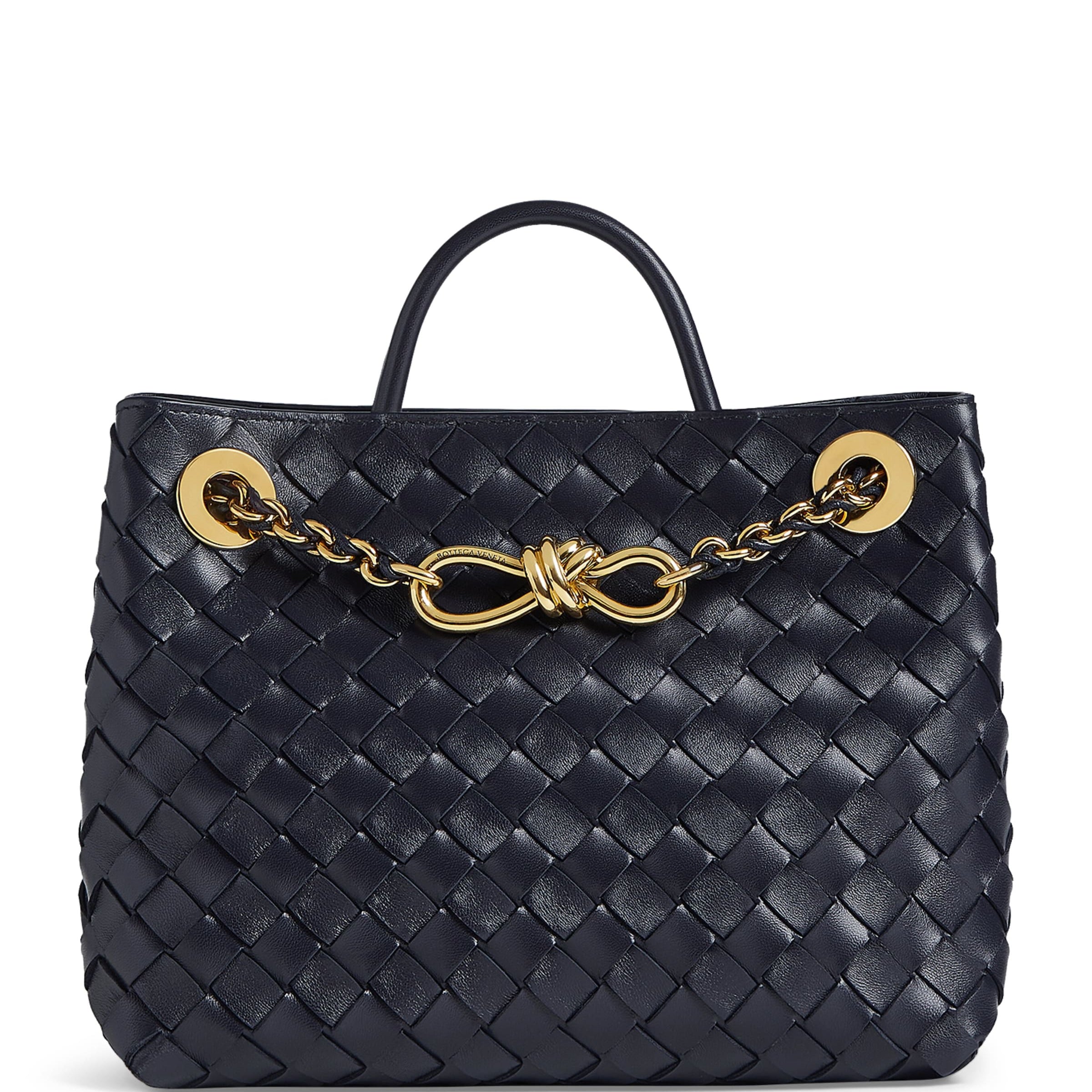 Small Leather Andiamo Chain Shoulder Bag