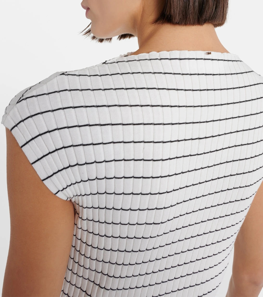 Sportmax - Hans striped cotton top