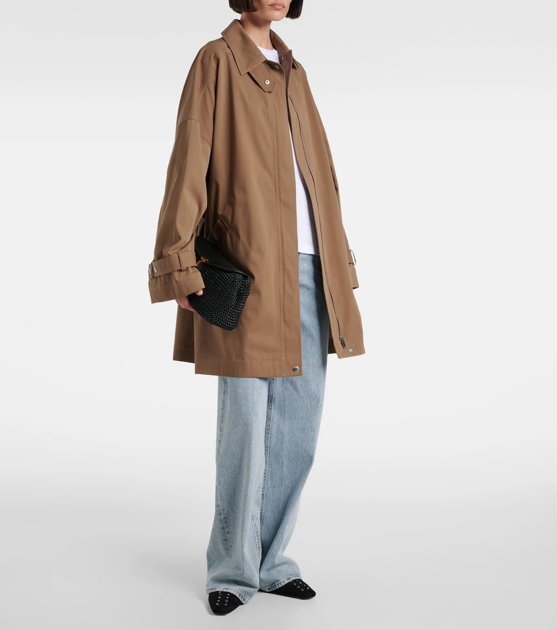 Toteme - Oversized cotton jacket