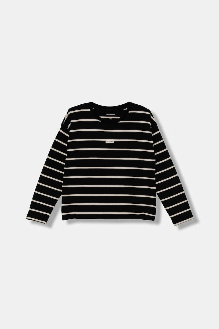 Детска блуза с дълги ръкави Calvin Klein Jeans