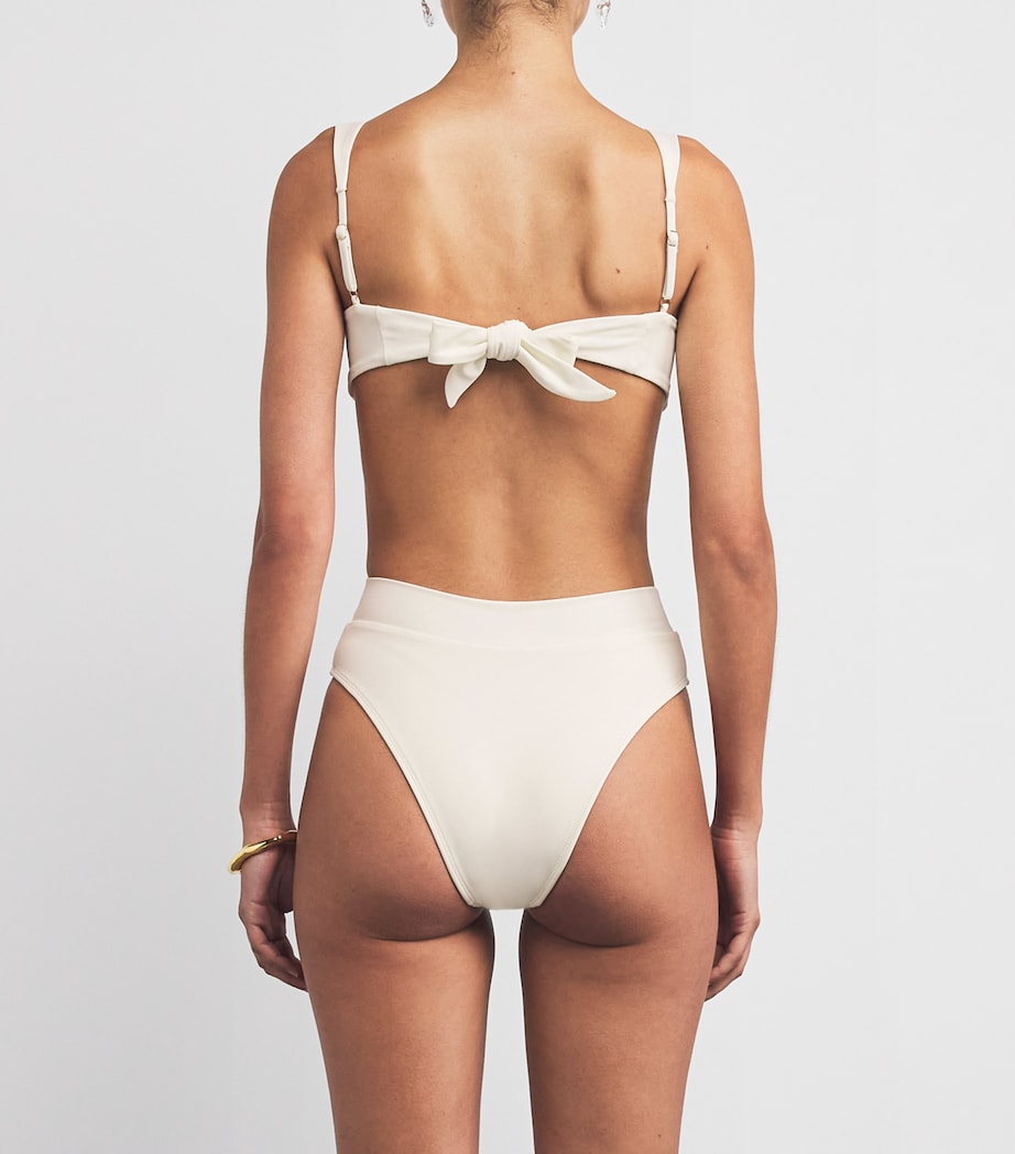 AWAY THAT DAY White Isola Bella Bilkini Bottoms