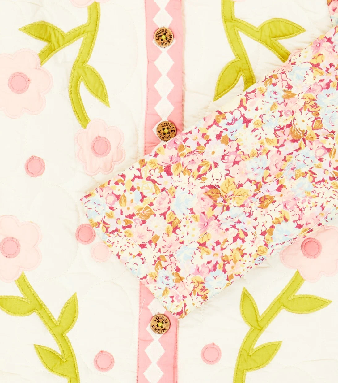Louise Misha - Orisha printed cotton jacket