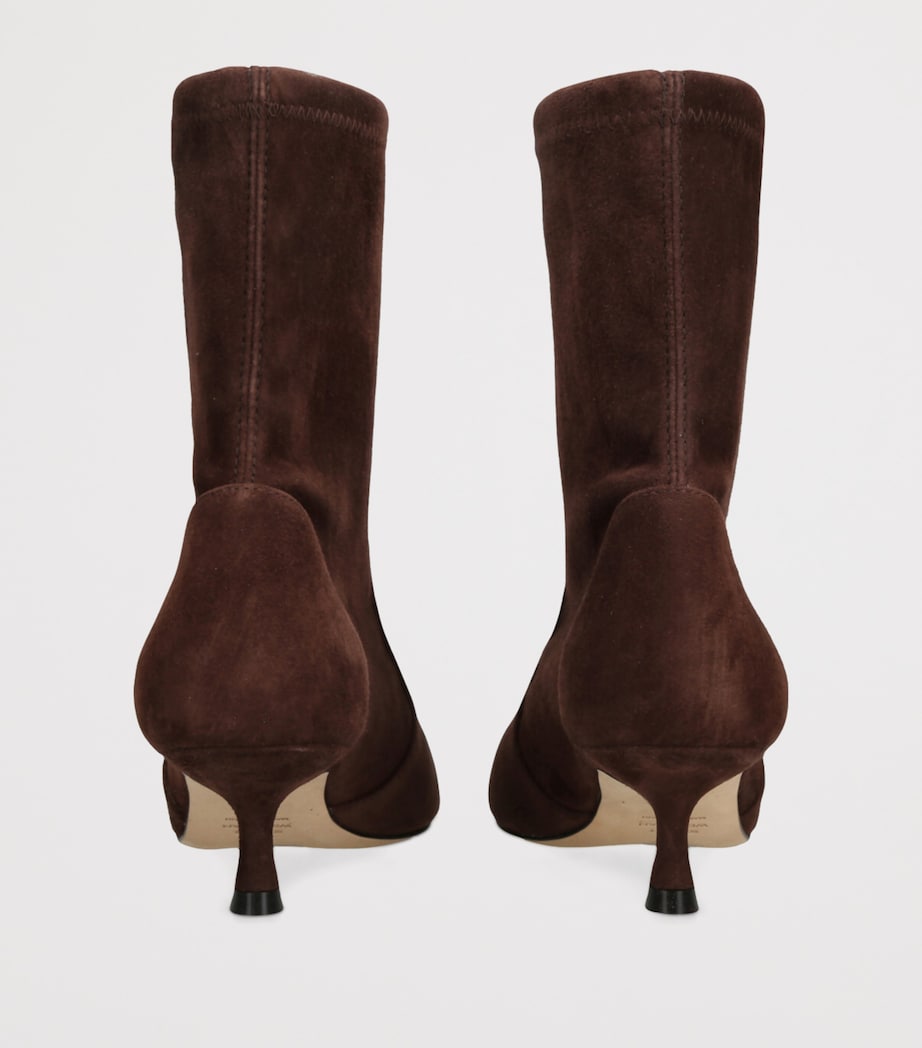 Brown Suede Naomi Ankle Boots 50