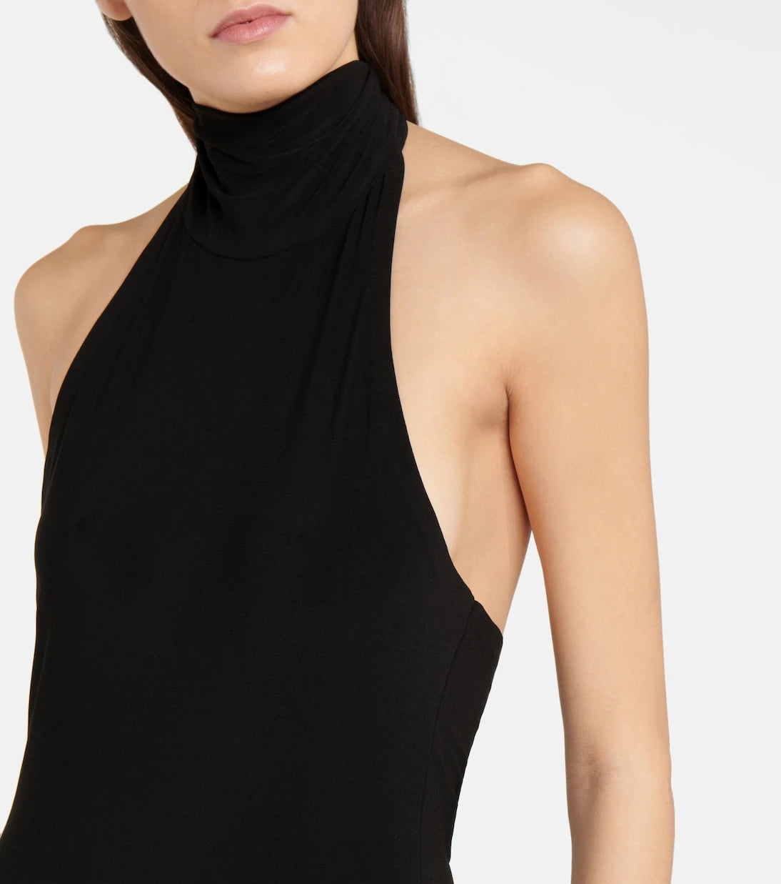 Norma Kamali - Turtleneck maxi dress