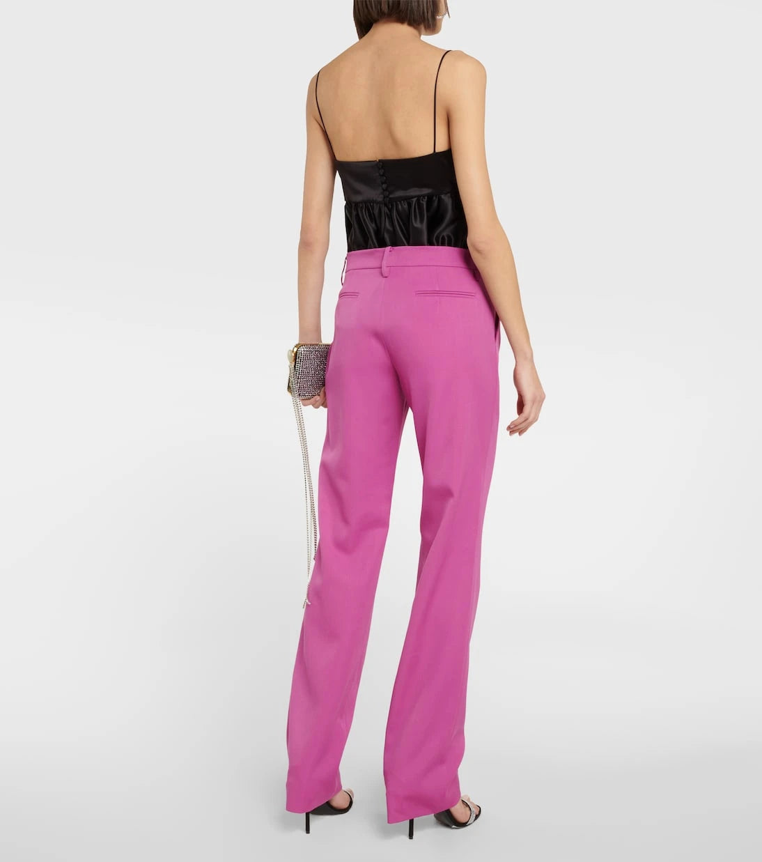 Magda Butrym - Low-rise straight wool pants
