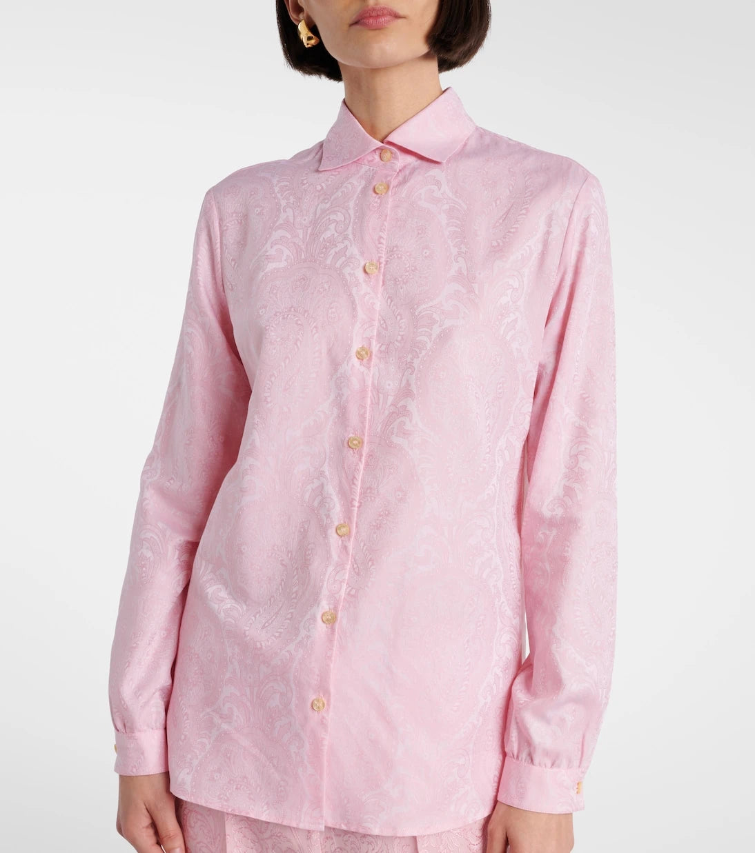 Etro - Cotton jacquard shirt