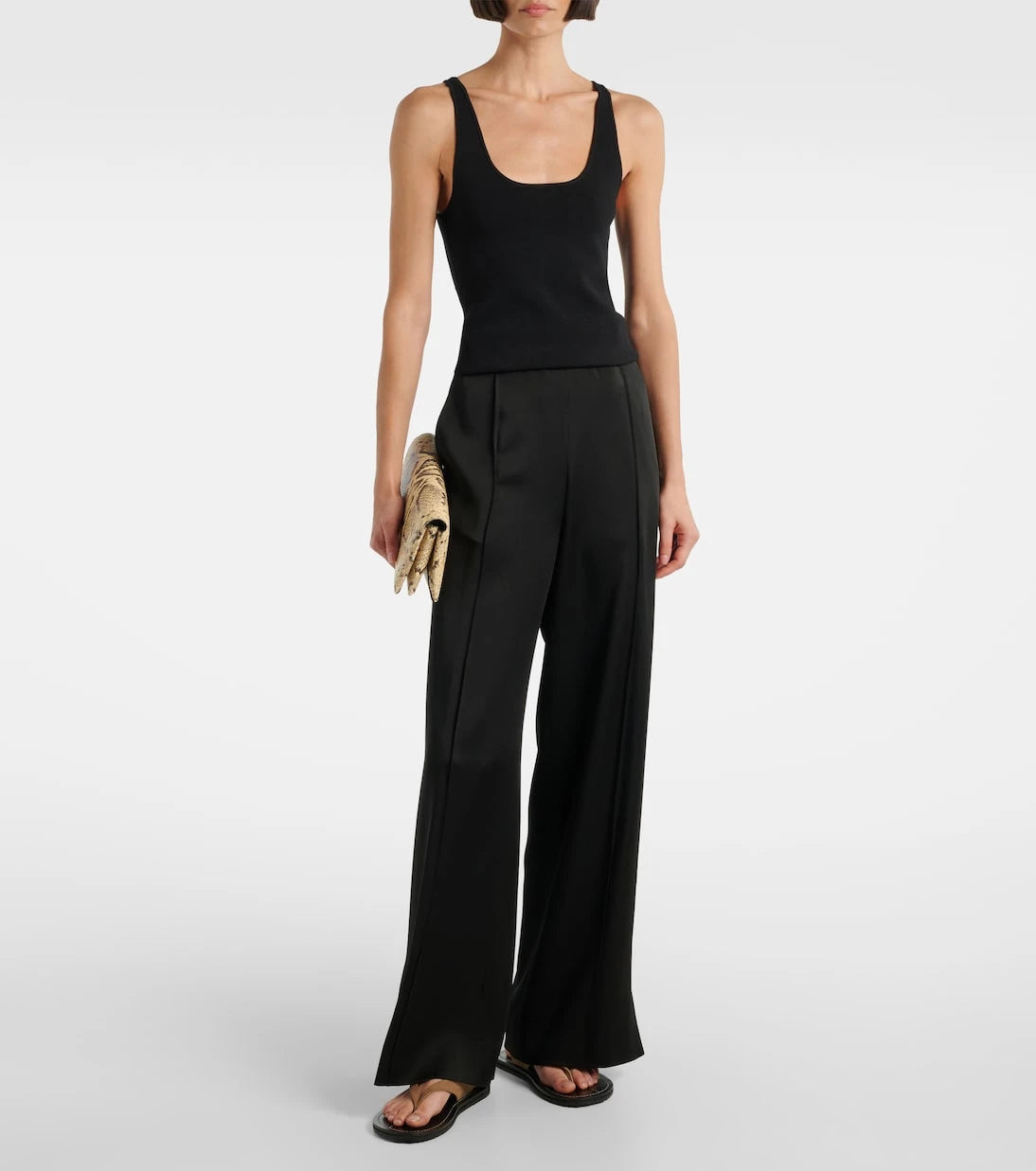 A.Emery - Flora suede thong sandals